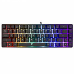 WHITE SHARK RGB GAMING MEMBRANE KEYBOARD RONIN BLACK