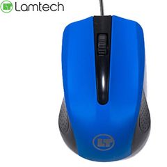 LAMTECH WIRED OPTICAL MOUSE 1000DPI BLUE