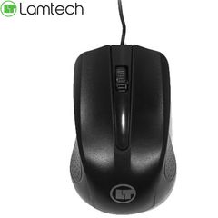 LAMTECH WIRED OPTICAL MOUSE 1000DPI BLACK