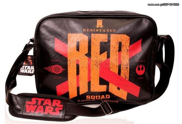 STAR WARS VII - RESISTANCE  RED SQUAD MESSENGER BAG