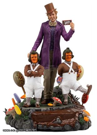 Iron Studios Deluxe: Willy Wonka - Willy Wonka and the Chocolate Factory Art Scale Statue (1/10) (WONKA39721-10)