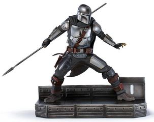 Iron Studios BDS: The Mandalorian - The Mandalorian Art Scale Statue (1/10) (LUCSWR44821-10)