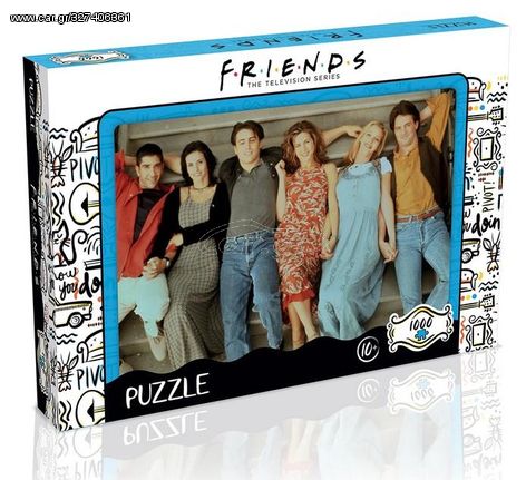 Winning Moves: Puzzle - Friends Stairs (1000pcs) (WM01042-ML1)