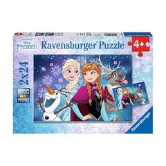 RAVENSBURGER PUZZLE FROZEN (2X24pcs.) (09074)