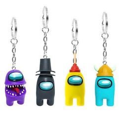 P.M.I. Among Us Figural Keychains 1 Pack 4cm (S2) (AU8210)