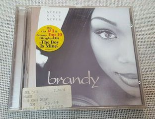 Brandy – Never Say Never CD Europe 1998'