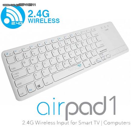 ALCATROZ WIRELESS KEYBOARD AIRPAD 1 WHITE