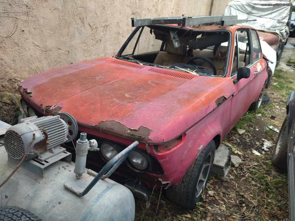 Bmw 2002 1970 για ανακατασκευη