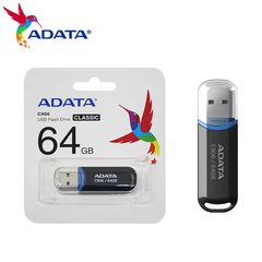 ADATA C906 USB flash drive 64 GB USB Type-A 2.0 Black-thumb-2