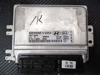 KIA SPORTAGE ΕΓΚΕΦΑΛΟΣ SIEMENS VDO 5WY1988A,39103-23070,39121-23070,SIMK43