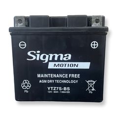 ΜΠΑΤΑΡΙΑ SIGMA SB-YTZ7S-BS AGM DRY TECHNOLOGY