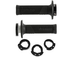 ΧΕΙΡΟΛΑΒΕΣ ΖΕΥΓΟΣ MX (D100) D-LOCK ΜΑΥΡΟ LOCK ON GRIPS D10046C4000A9-0 | DOMINO