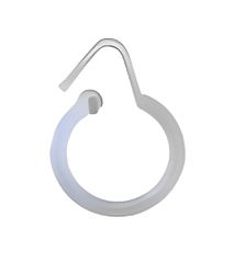 ΚΡΙΚΟΣ ΚΟΥΡΤΙΝΩΝ Φ35 ΔΙΑΦΑΝΟΣ 10τμχ