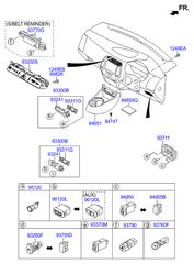 ΔΙΑΚΟΠΤΗΣ ALARM HYUNDAI i20 08-12 1200cc (ΚΟΡΕΑ)