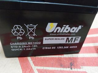 HONDA Z50J MONKEY 12V/ X8RS/ BALI 50 ΜΠΑΤΑΡΙΑ UNIBAT-thumb-1