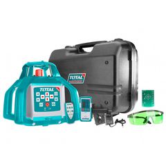 TLRL30051 Αλφάδι Laser 3D Αυτο-οριζοντιούμενο με Ανιχνευτή Laser - ΠΕΡΙΣΤΡΟΦΙΚΑ ΛΕΙΖΕΡ - TOTAL (#TLRL30051)
