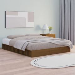 ΠΛΑΙΣΙΟ ΚΡΕΒΑΤΙΟΥ ΚΑΦΕ ΜΕΛΙ 120 X 200 ΕΚ. ΑΠΟ ΜΑΣΙΦ ΞΥΛΟ 820684
