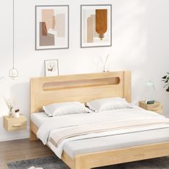 Κομοδίνα Επιτοίχια 2 τεμ. Sonoma Δρυς 35 x 35 x 20 εκ. 812841