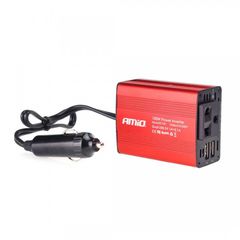 INVERTER 12-230V MAX150W-PEAK300W ME 2 USB AMIO – 1 ΤΕΜ.