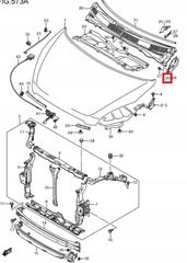 Δεξιά γωνία τροπέτου Suzuki Splash 2008 - 2011-thumb-3