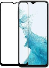 Samsung Galaxy A23 - Προστατευτικό Τζαμάκι Οθόνης Full Face Tempered Glass Black 9H 20D (Με πλήρη εφαρμογή σε όλα τα σημεία και όχι μόνο στις άκρες.)