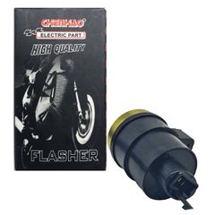 Φλασέρ στρόγγυλο + βομβητής 12v Scooter-thumb-1