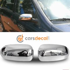 Opel Corsa C Νίκελ Καπάκια Καθρεπτών 