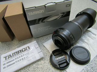 Canon SUPERZOOM 18-200 mm! Tamron 18-200mm VC (STABILIZER!) EOS DSLR EF-S φακός 18-250 is stm usm 