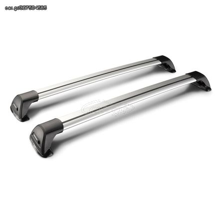 ΜΠΑΡΕΣ ΟΡΟΦΗΣ ΑΛΟΥΜΙΝΙΟΥ FLUSH BAR STANDARD 115 cm YAKIMA ΜΕ ΚΛΕΙΔΙ - 2 ΤΕΜ.