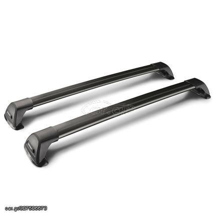 ΜΠΑΡΕΣ ΟΡΟΦΗΣ ΑΛΟΥΜΙΝΙΟΥ ΜΑΥΡΗ YAKIMA FLUSH BAR STANDARD 100cm 2ΤΕΜ. ΜΕ ΚΛΕΙΔΙ