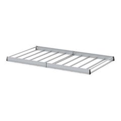 ΣΧΑΡΑ ΟΡΟΦΗΣ KARGO RACK 340x145cm ΣΙΔΕΡΕΝΙΑ ΜΕ ΠΛΑΙΝΑ ΠΡΟΦΙΛ ΑΛΟΥΜΙΝΙΟΥ