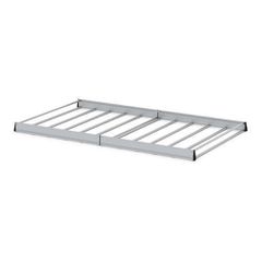 ΣΧΑΡΑ ΟΡΟΦΗΣ KARGO RACK 340x145cm ΣΙΔΕΡΕΝΙΑ ΜΕ ΠΛΑΙΝΑ ΠΡΟΦΙΛ ΑΛΟΥΜΙΝΙΟΥ