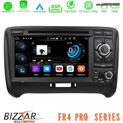 Bizzar FR4 Pro Series Audi TT Android 12 4core (2+16GB) Multimedia Station