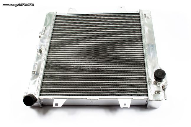 ΨΥΓΕΙΟ ΝΕΡΟΥ ΑΛΟΥΜΙΝΙΟΥ MOTORSPORT RACING ΒΕΛΤΙΩΣΗΣ 370x410x45mm - κατάλληλο για BMW Σειρά 3 E30