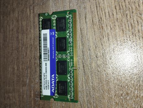 Laptop ram ADATA DDR3 4GB 1600Mhz 10€