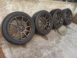 Japan racing 17" JR11  5*112/114 