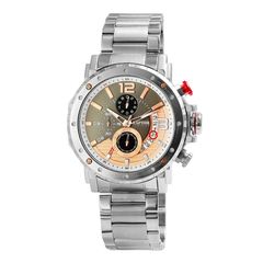 Raptor, Men's Chronograph Watch, Silver Stainless Steel Bracelet RA20352-001