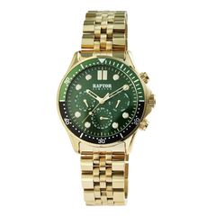 Raptor, Men's Watch, Gold Stainless Steel Bracelet RA20361-003