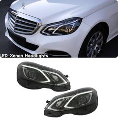 ΦΑΝΑΡΙΑ ΕΜΠΡΟΣ LED Xenon Headlights Mercedes E-Class W212 Facelift (2013-2016) Upgrade Type