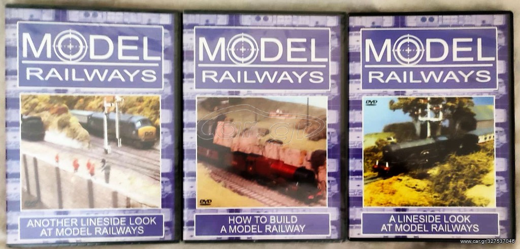 MODEL RAILWAYS #1, #2, #3 DVDs