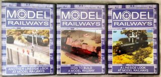MODEL RAILWAYS #1, #2, #3 DVDs
