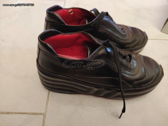Jean-Paul Gaultier μαύρα παπούτσια 