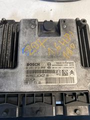 PEUGEOT 207 1.6 HDI BOSCH 0 281 013 868, 0281013868, 96 637 554 80, 9663755480, 9653958980, EDC16C34 ΕΓΚΕΦΑΛΟΣ ΚΙΝΗΤΗΡΑ 