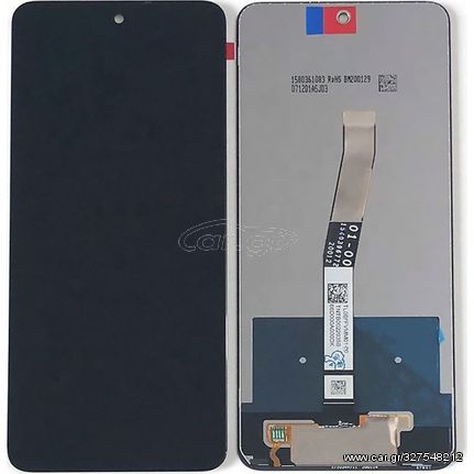 Οθόνη LCD με Μηχανισμό Αφής για Redmi Note 9 Pro / Note 9s (Μαύρο)