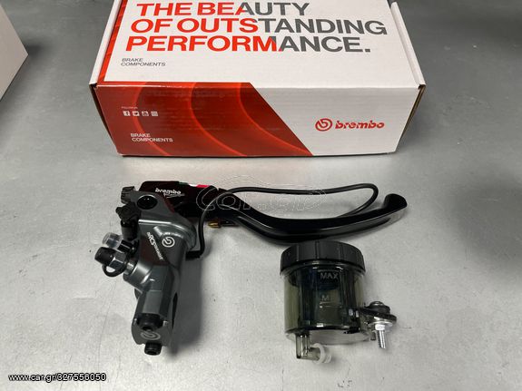 ΤΡΟΜΠΑ ΦΡΕΝΟΥ BREMBO 19 RCS SET ΜΕ ΔΟΧΕΙΟ REPLICA 