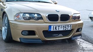 BMW E46 M3 CSL ΕΜΠΡΟΣΘΙΑ ΣΠΟΙΛΕΡ ΛΙΠ SPLITTERS ΧΕΙΛΑΚΙΑ χείλια χειλάκια λιπ