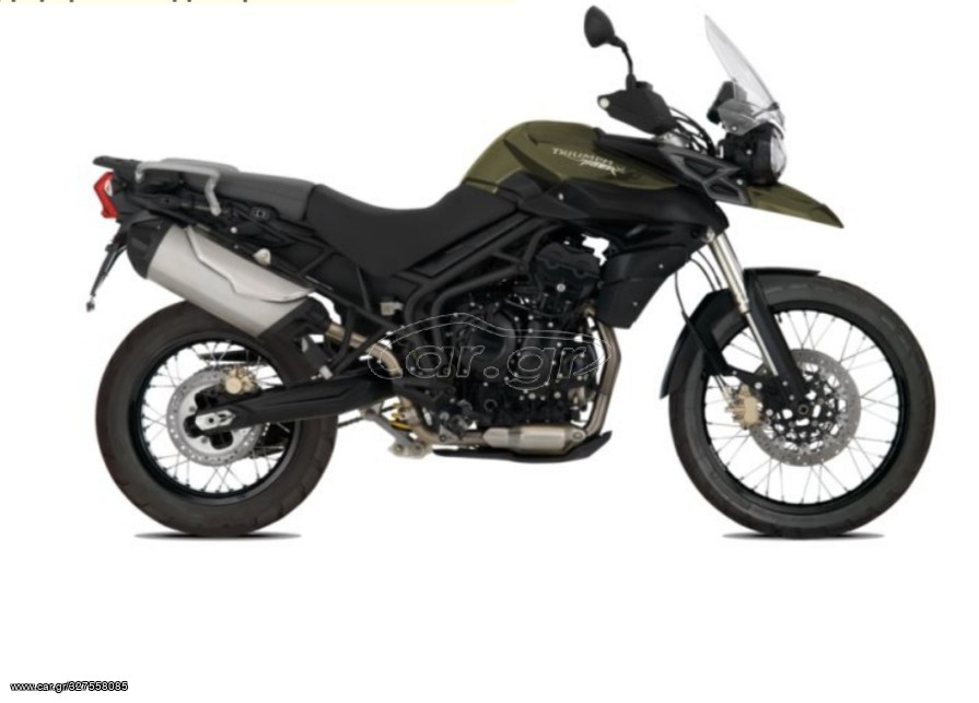 Triumph Tiger 800 2015 ΜΟΝΟ ΜΕ ΖΗΜΙΑ 