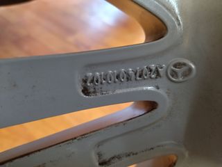Γνήσια Ζαντολάστιχα Αλουμινίου Mercedes 225/45R17-thumb-4