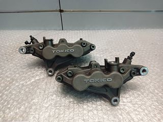 Suzuki GSF/ GSXR - Kawasaki ZRX δαγκανες εμπρός 6πιστονες Tokico