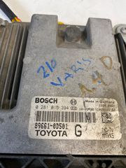 Toyota Yaris 1.4 diesel (2009-2011)  0281015394 / 89661-0D500 G εγκεφαλος κινητηρα 